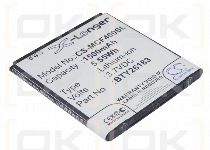 Mobistel MT-7521B / BTY26183 1500mAh Li-ion 3.7V (Cameron Sino)