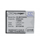 POSH E500A / B01-E500 2000 mAh Li-ion 3.8 V (Cameron Sino)