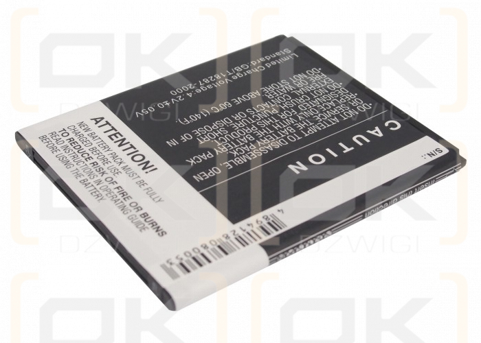 Mobistel MT-9201S / BTY26182 1700mAh Li-ion 3.7V (Cameron Sino)