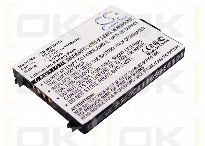 Medion MDJuke420 / BP-LP1000 1100 мАч Литий-ионный 3,7 В (Cameron Sino)