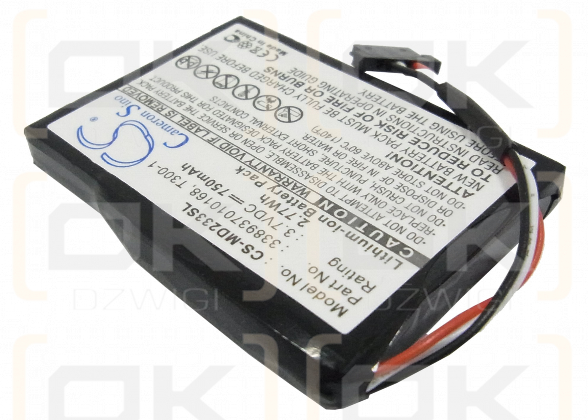 Medion MD98860 / 338937010168 750mAh Li-ion 3.7V (Cameron Sino)