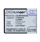 Medion MD 98332 / LI37163A1 1700 mAh Li-ion 3.7 V (Cameron Sino)