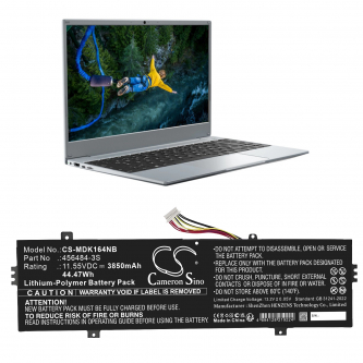 Medion Emdoor NS15TG / 456484-3S 3850mAh Li-Polymer 11.55V (Cameron Sino)