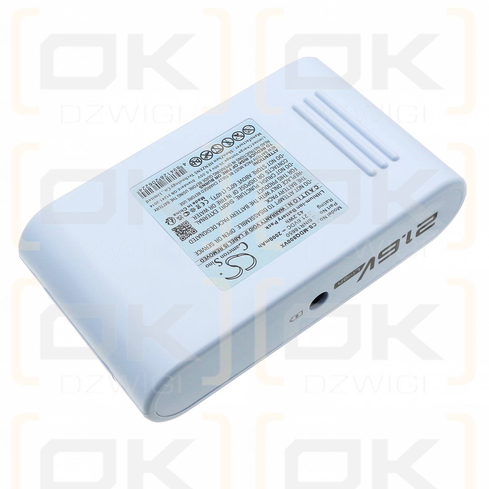 Media QN8 / 6INR18650 2000 mAh Li-Ion 21,6 V (Cameron Sino)