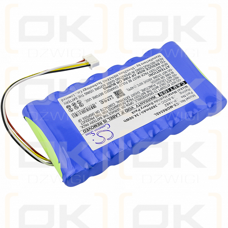 Megger CA 6543 / P-1482 3600mAh Ni-MH 9.6V (Cameron Sino)