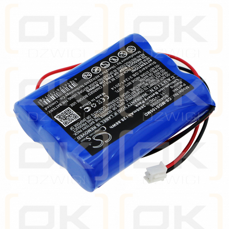 Medsonic MSCPR-1A / B0402095 2600 mAh Li-Ion 11,1 V (Cameron Sino)