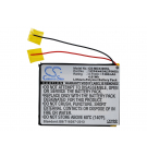 MODECOM MX3 / 1ICP4/44/54(2PIN60) 1300 мАч литий-полимерный 3,7 В (Cameron Sino)