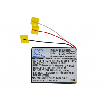 MODECOM MX3 HD / 1ICP4/44/54(3PIN60 1300mAh Li-Polymer 3.7V (Cameron Sino)