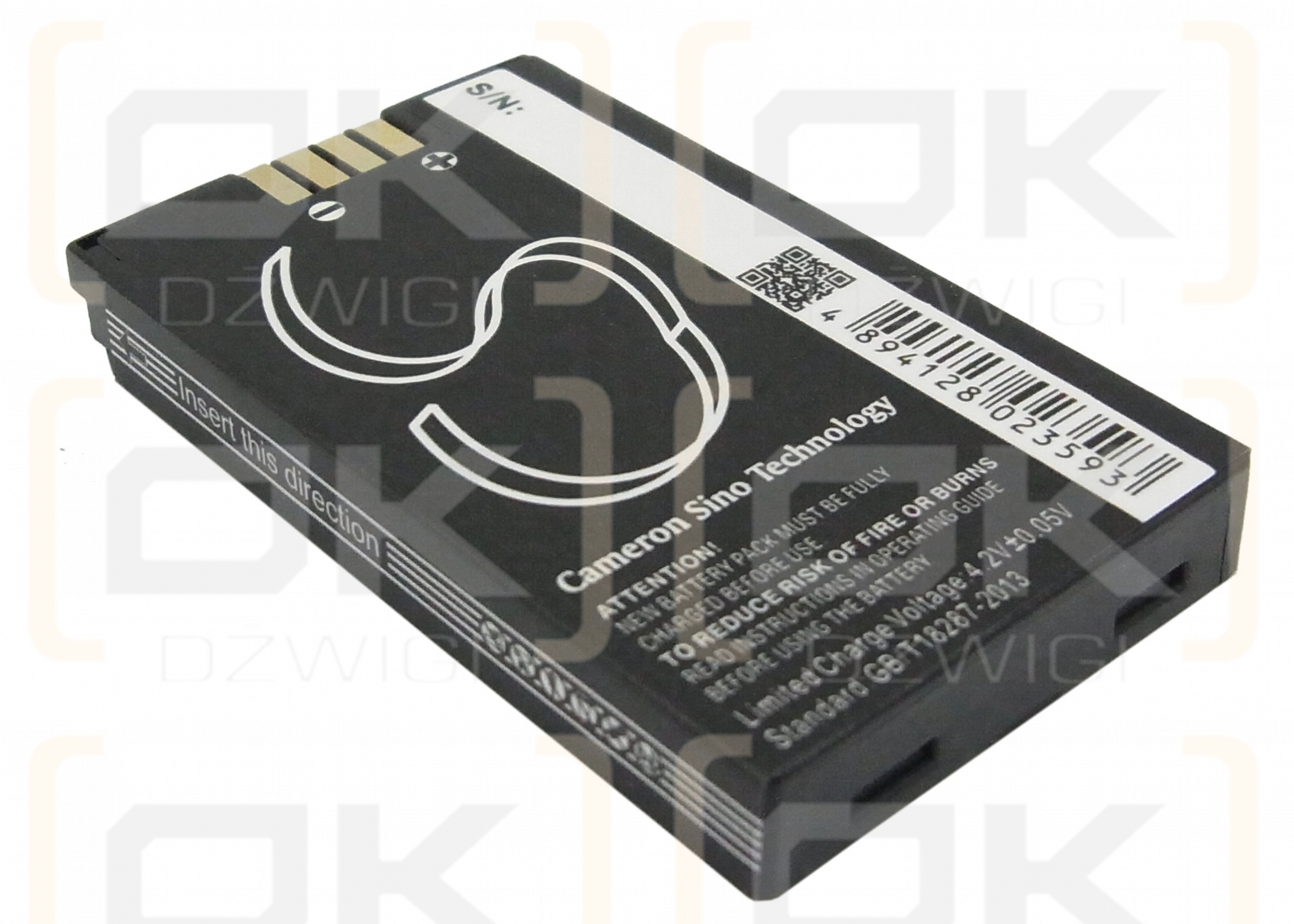 SkyGolf SkyCaddie SG4 / 37-00025-001 900 mAh Li-ion 3.7 V (Cameron Sino)
