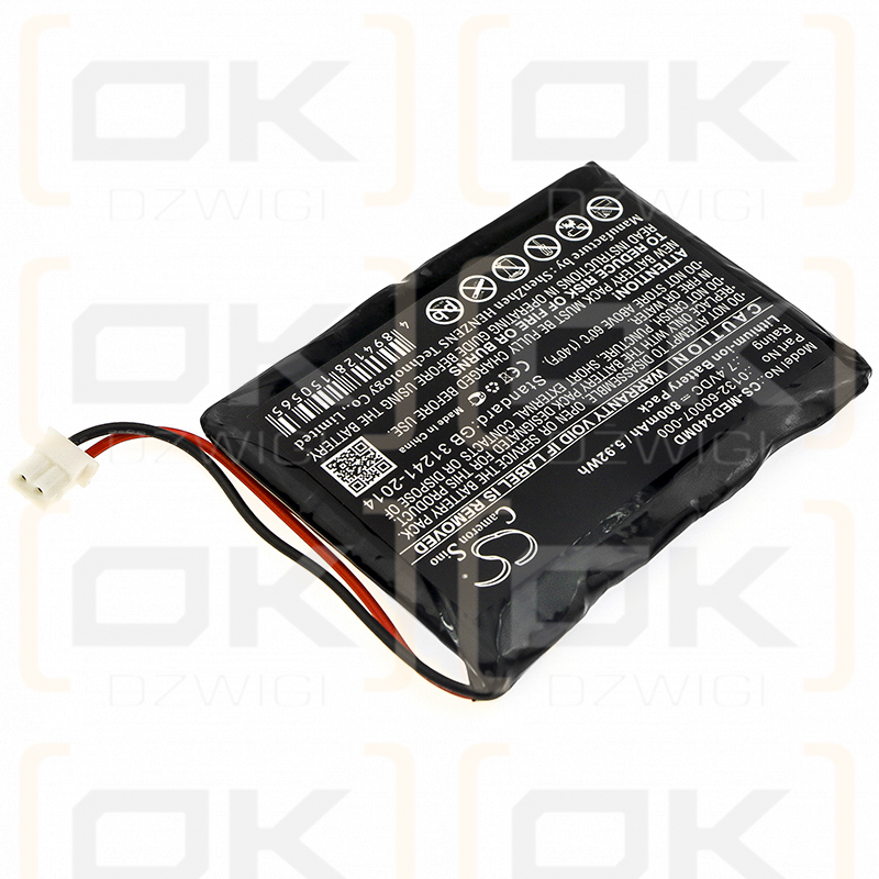 Mediaid M30 / 0132-60007-000 800mAh Li-ion 7.4V (Cameron Sino)