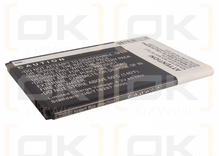 Mobistel MT-7511S / BTY26181 1600 mAh Li-Ion 3,7 V (Cameron Sino)