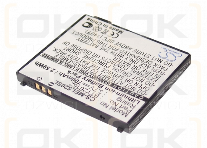 Emporia Elson EL520 / BTY26162 700mAh Li-ion 3.7V (Cameron Sino)