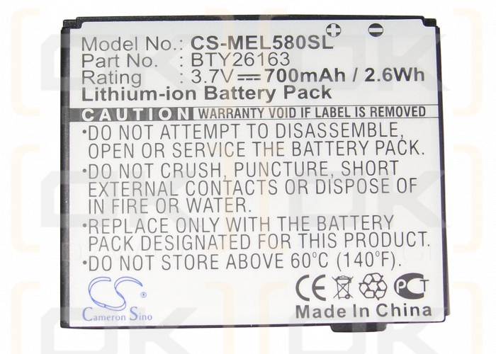 Mobistel EL500 / BTY26163 700 mAh Li-Ion 3,7 V (Cameron Sino)