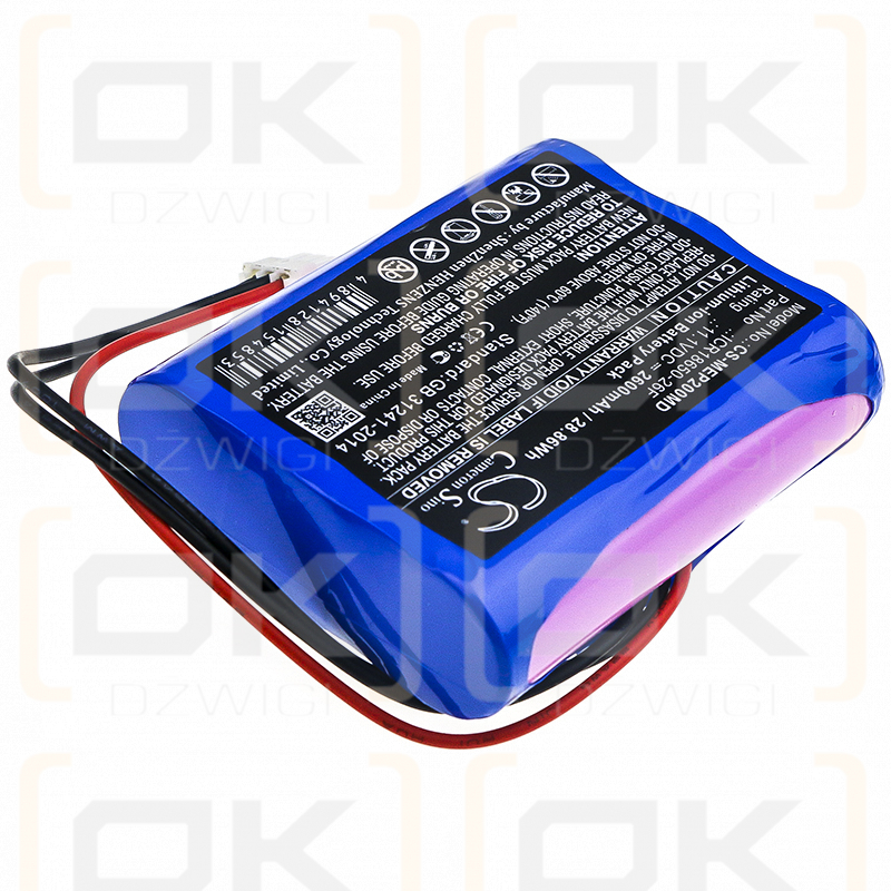 Медицинский Econet Compact 2 / ICR18650-26F 2600 мАч, литий-ионный, 11,1 В (Cameron Sino)