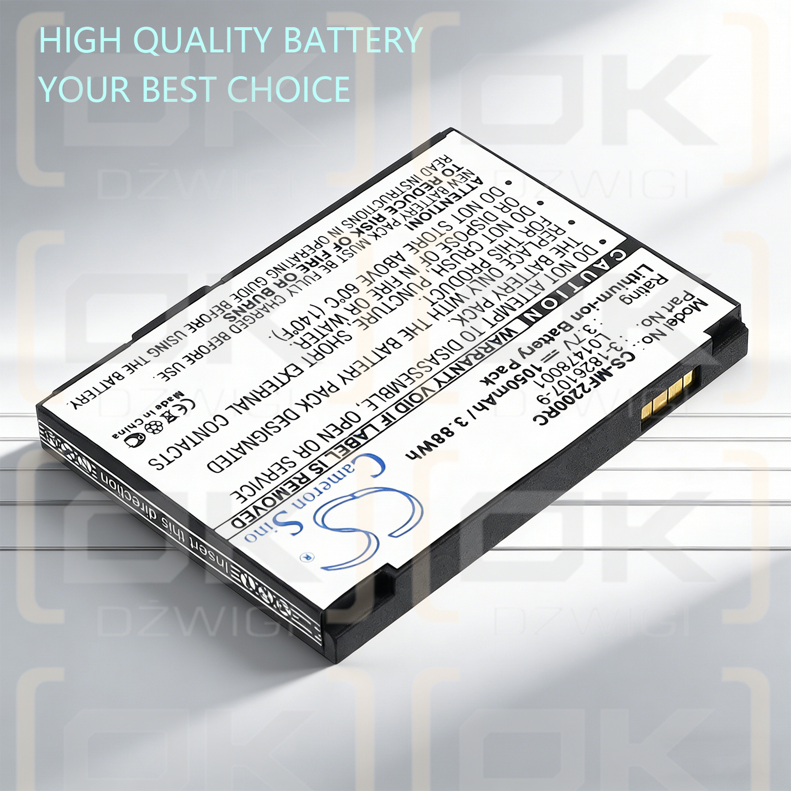 Novatel Wireless MiFi2200 / 40115114.00 1050 mAh Li-ion 3.7 V (Cameron Sino)