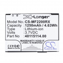 Novatel Wireless MiFi2200 / 40115114.00 1250 mAh Li-ion 3.7 V (Cameron Sino)