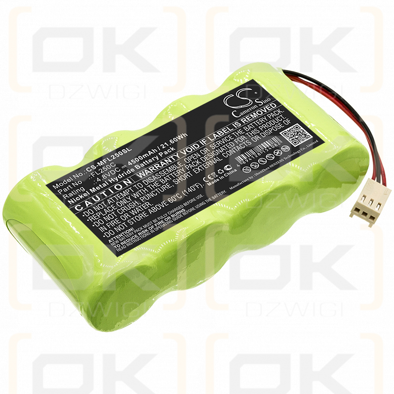 Metland LX250 / FL250C 4500mAh Ni-MH 4.8V (Cameron Sino)