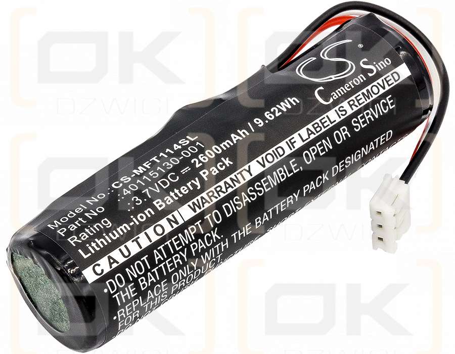 Novatel Wireless SA-2100 / 40115130-001 2600mAh Li-ion 3.7V (Cameron Sino)