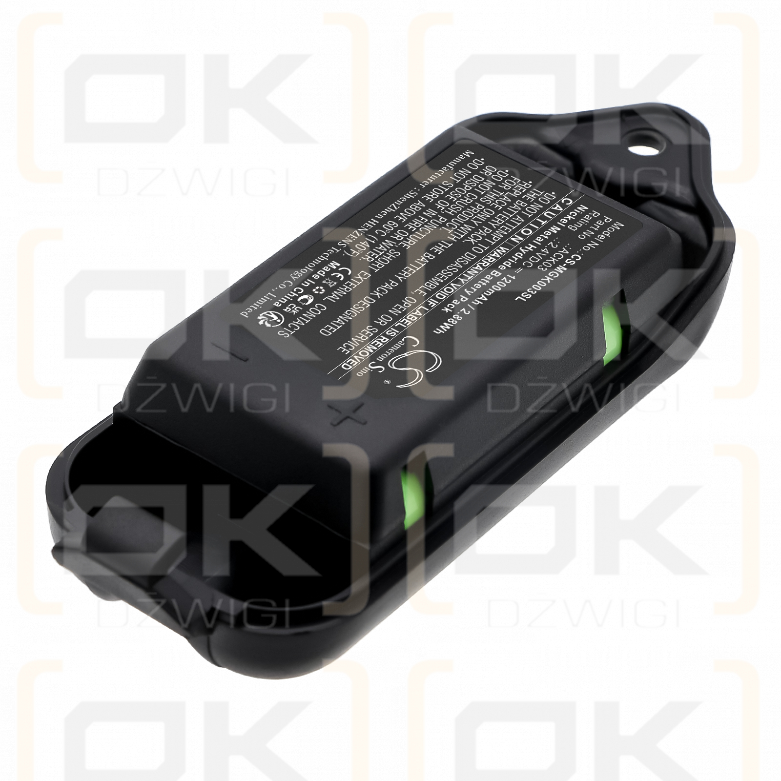 3M Peltor Lite-Com Basic / ACK03 1200 мАч Ni-MH 2.4 В (Cameron Sino)
