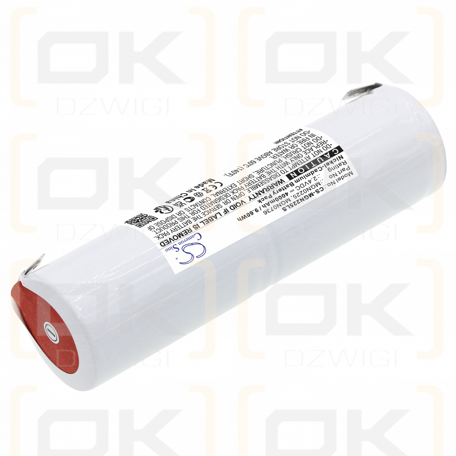 URA URA953907 / MGN0225 4000mAh Ni-CD 2.4V (Cameron Sino)