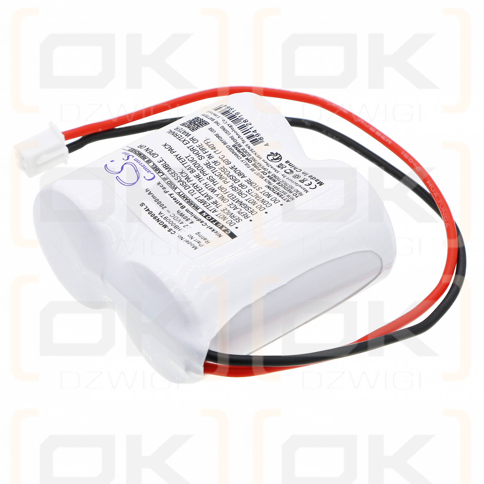 Legrand 062565 / MGN0625 2000 mAh Ni-CD 2,4 V (Cameron Sino)