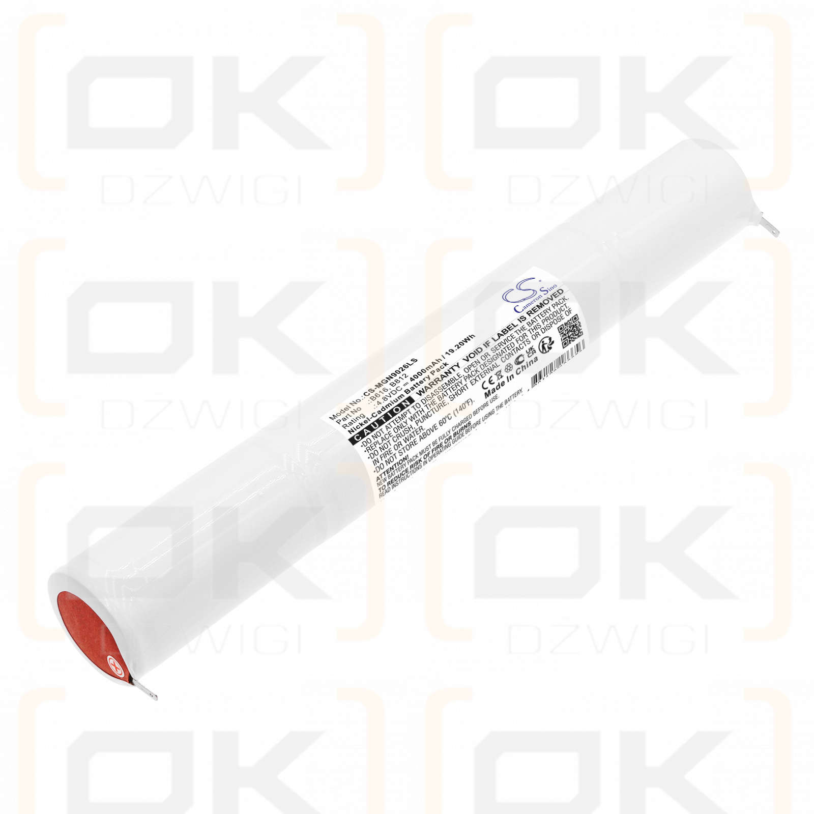 MACKWELL B812 4000mAh Ni-CD 4.8V (Cameron Sino)