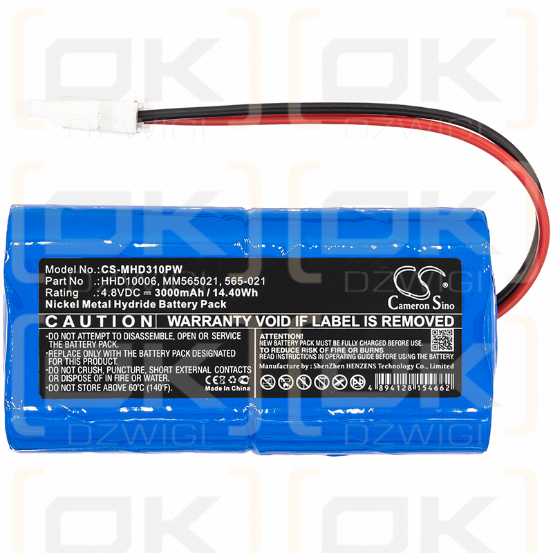 Moskitomagnet MM3400 / HHD10006 3000 mAh Ni-MH 4,8 V (Cameron Sino)