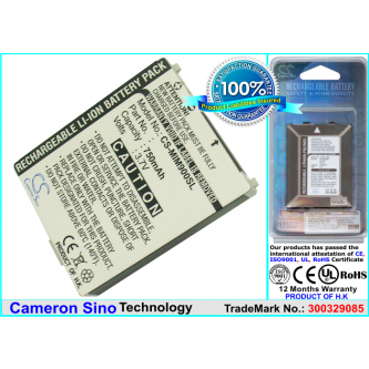 Mitsubishi M790i 750 mAh Li-ion 3.7 V (Cameron Sino)
