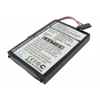 CLARION MAP780 / BPLP1200 11-B0001MX 1250 mAh Li-Ion 3,7 V (Cameron Sino)