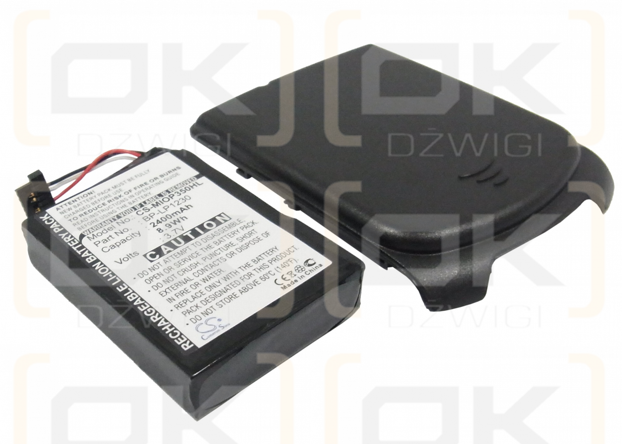 Mitac Mio P550m / 541380530006 2400 mAh Li-ion 3.7 V (Cameron Sino)