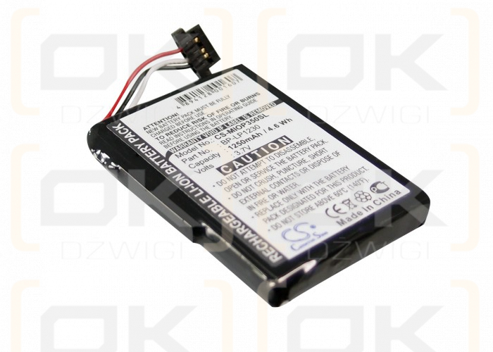 Mitac Mio Spirit 697 / BL-LP1230/11-D00001U 1250 mAh Li-Ion 3,7 V (Cameron Sino)