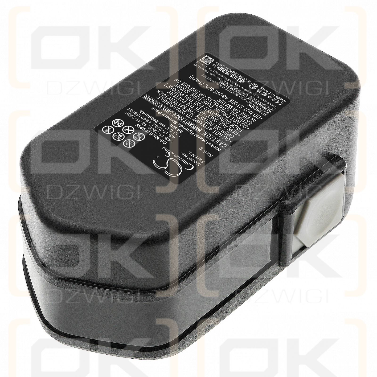 Milwaukee PWS 18/48-11-2200 2000 mAh Ni-MH 18,0 V (Cameron Sino)