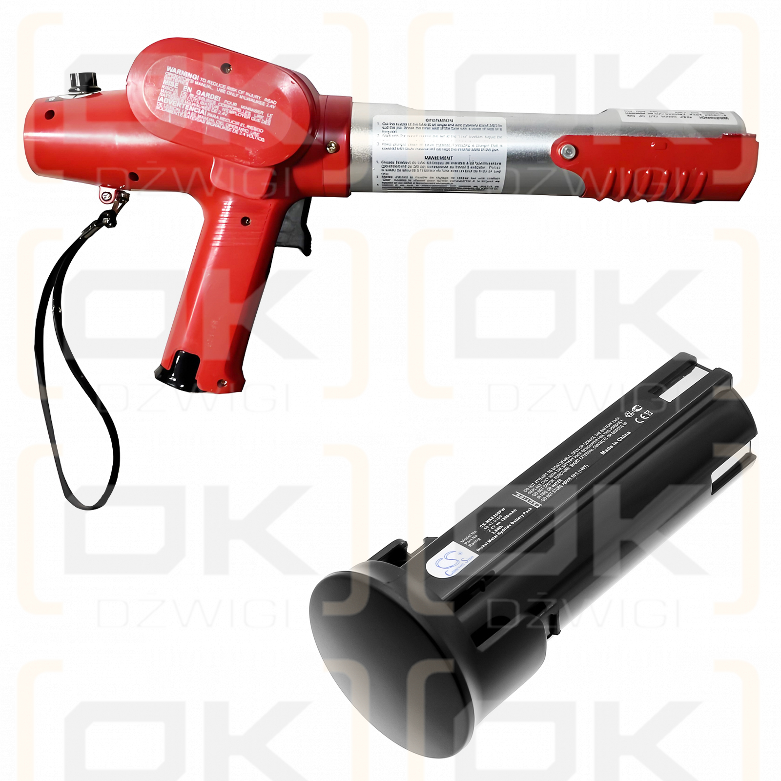 Milwaukee 6546-6 / 48-11-0100 1500mAh Ni-MH 2.4V (Cameron Sino)