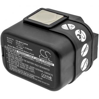 Milwaukee PES 7.2T / BS2E7.2T 2100 mAh Ni-MH 7,2 V (Cameron Sino)