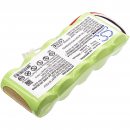 GE Magna-Mike 8500 / 200-058 3000mAh Ni-MH 6.0V (Cameron Sino)