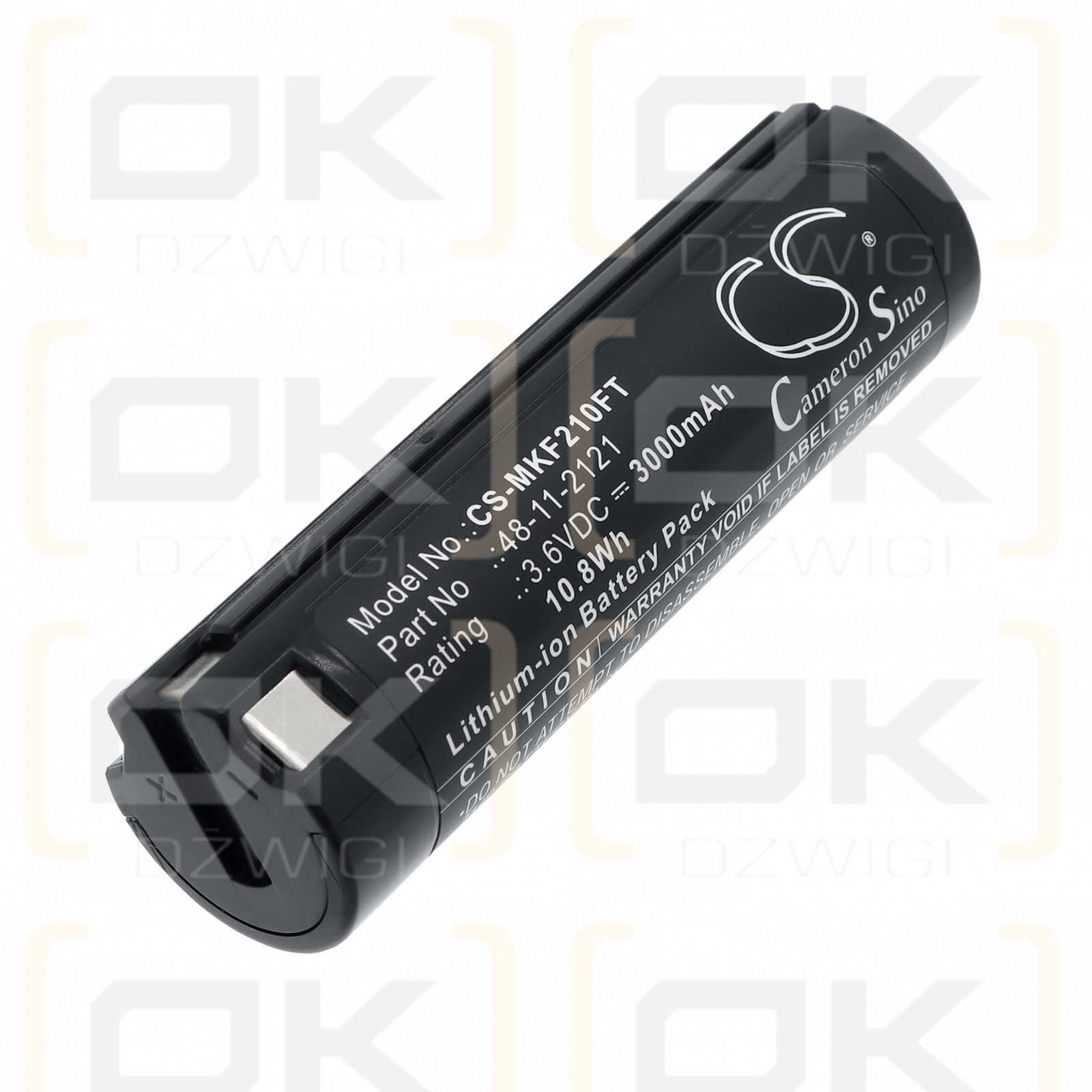 Milwaukee Stirnlampe & Taschenlampe / 48-11-2121 3000 mAh Li-Ion 3,6 V (Cameron Sino)