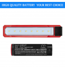 Milwaukee Stirnlampe & Taschenlampe / 48-11-2121 3000 mAh Li-Ion 3,6 V (Cameron Sino)