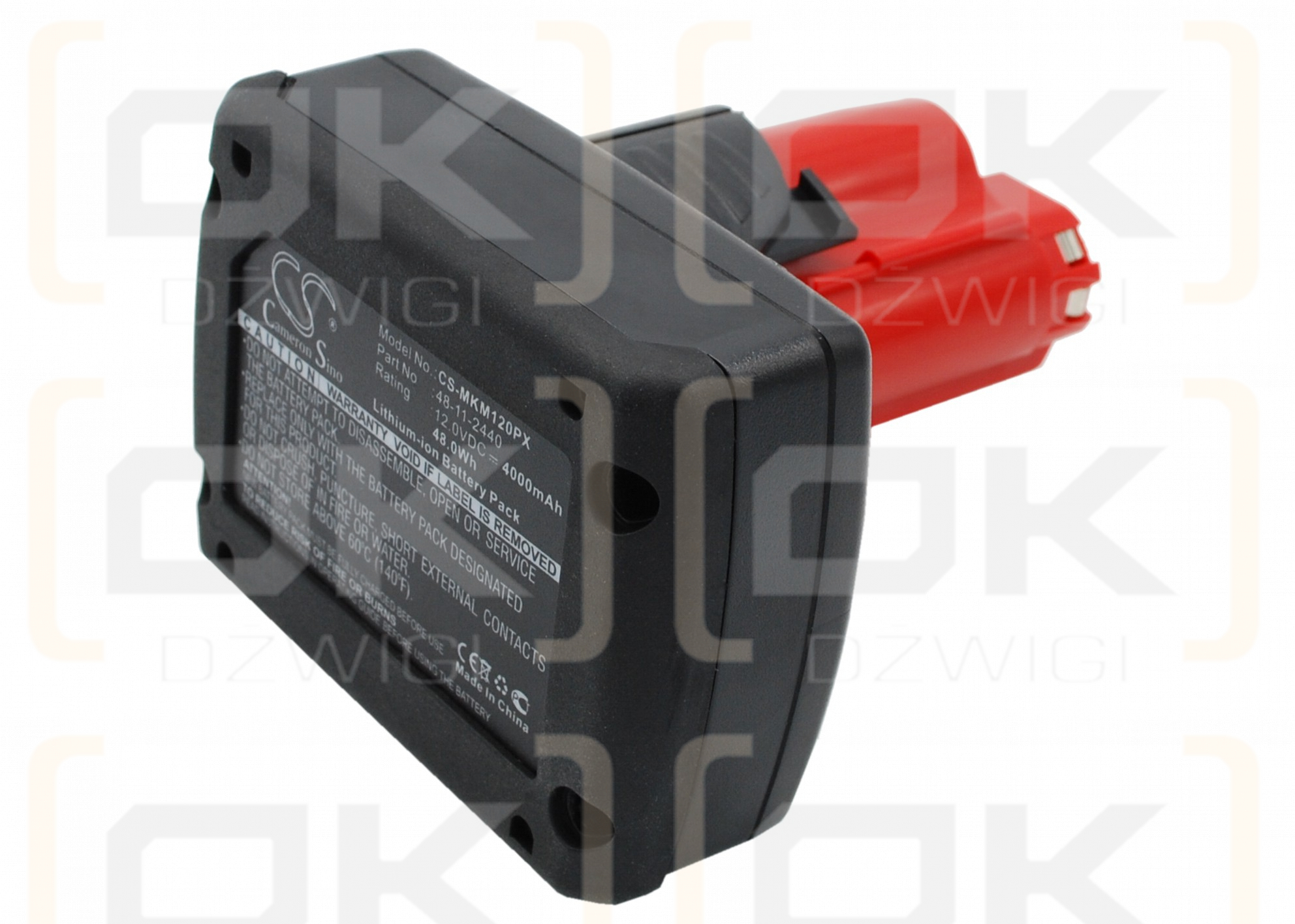 Milwaukee M12-18 JSSP-0/48-11-2440 4000 мАч литий-ионный 12,0 В (Cameron Sino)