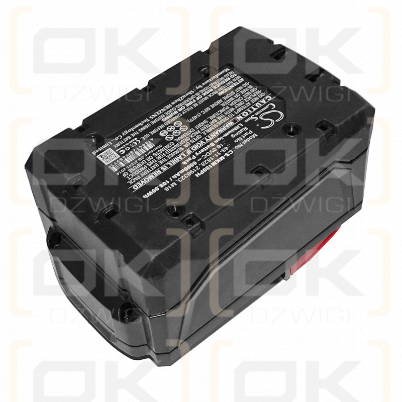 Milwaukee 2708-20 / 48-11-1828 6000 mAh Li-Ion 18,0 V (Cameron Sino)