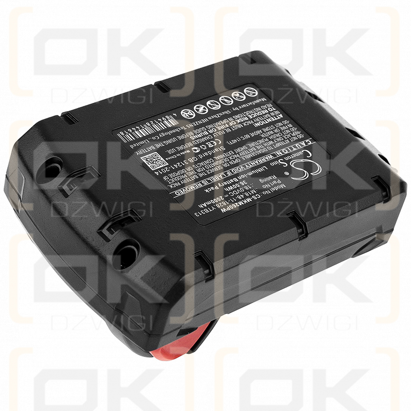 Milwaukee 2708-20 / 48-11-1828 2000mAh Li-ion 18.0V (Cameron Sino)