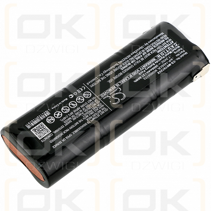 Makita 4072DW / 678114-9 3000mAh Ni-MH 7.2V (Cameron Sino)