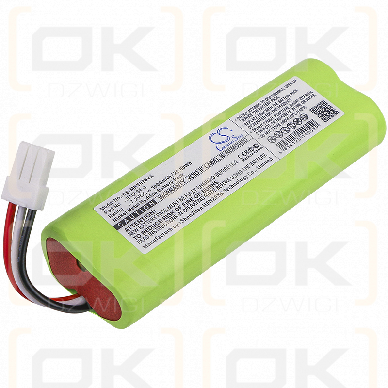 Makita 4076DWI / 810534-3 3000mAh Ni-MH 7.2V (Cameron Sino)