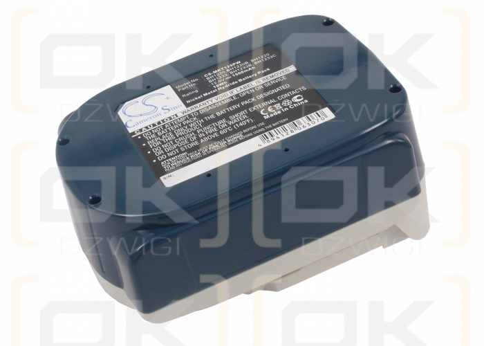 Makita ML126 / 193346-2 1500 mAh Ni-MH 12,0 V (Cameron Sino)