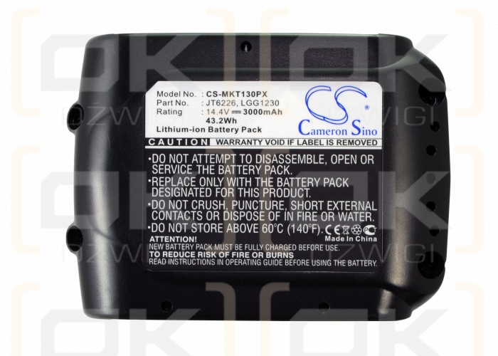 Makita XWT06Z / BL1430 3000 mAh Li-Ion 14,4 V (Cameron Sino)