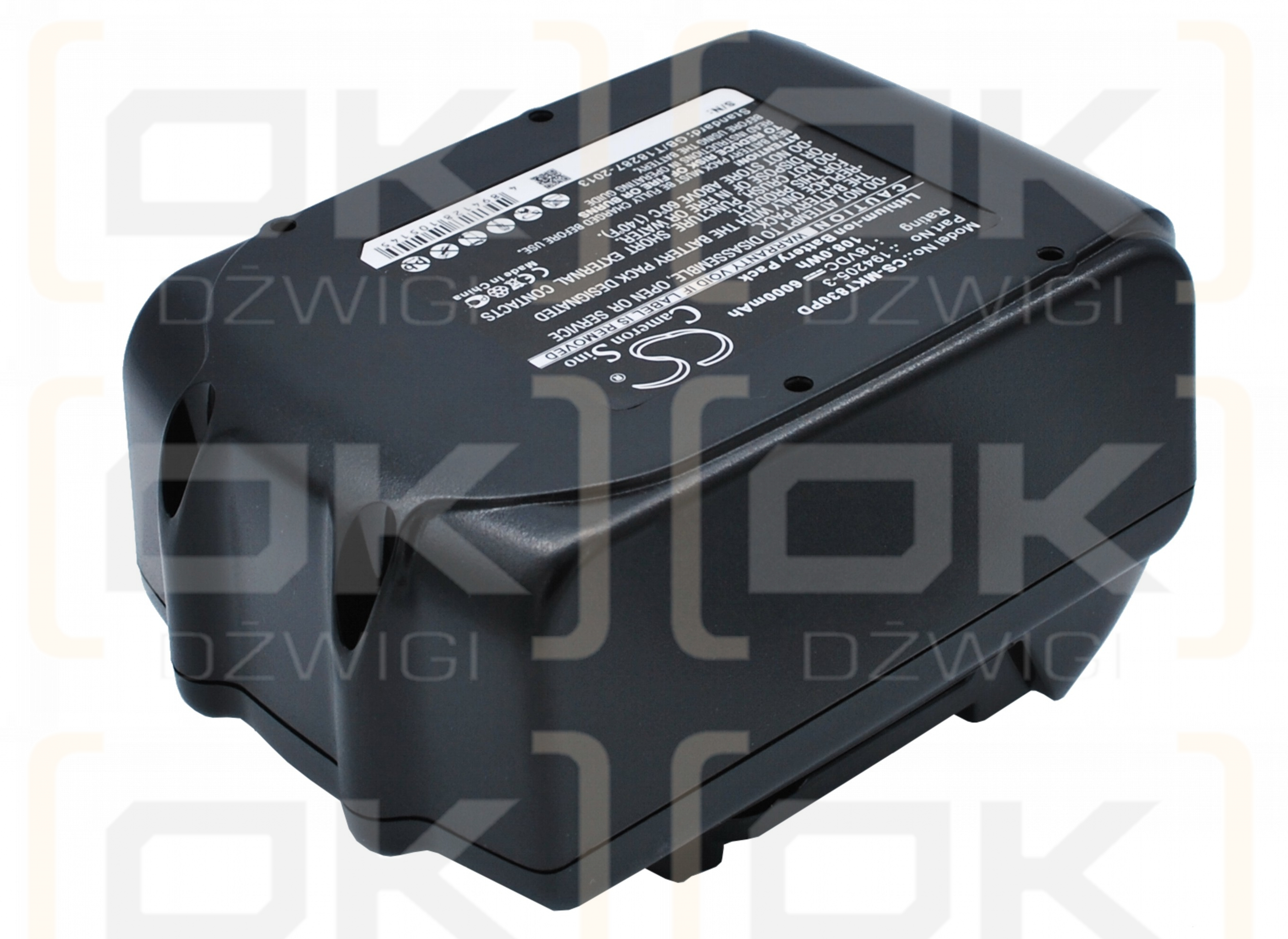 Makita DVC560Z / 194205-3 6000 mAh Li-Ion 18,0 V (Cameron Sino)