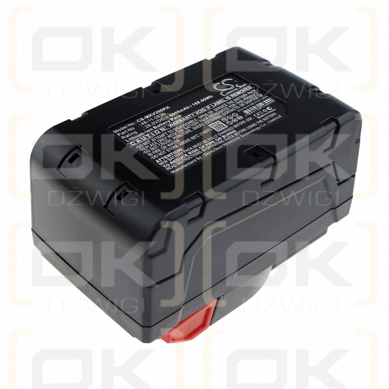 Milwaukee V28 VC / 48-11-2850 6000 mAh Li-Ion 28,0 V (Cameron Sino)