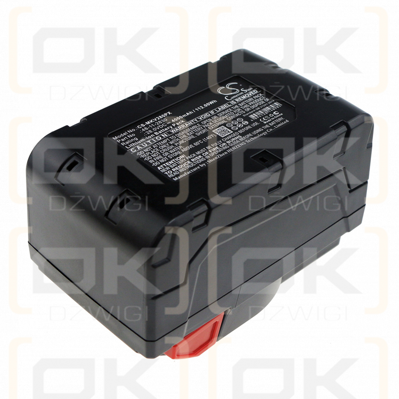 Milwaukee V28 VC / 48-11-2850 4000 mAh Li-Ion 28,0 V (Cameron Sino)