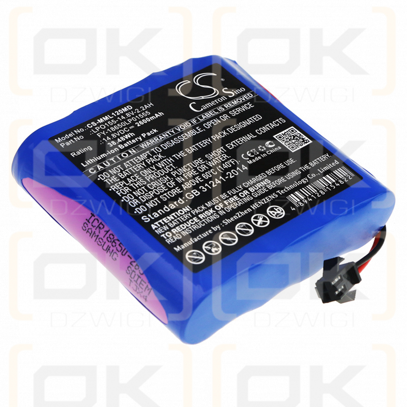 Million ML1200 / LPO155-14,8V-2,2AH 2600mAh Li-Ion 14,8V (Cameron Sino)