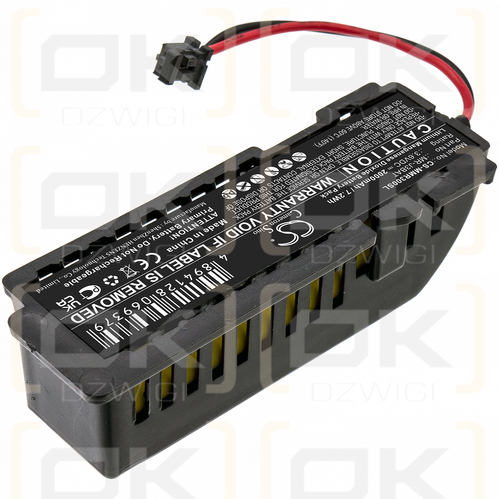 Mitsubishi MelServo MR-J3-T4 / MR-J3BAT 2000mAh Li-MnO2 3.6V (Cameron Sino)