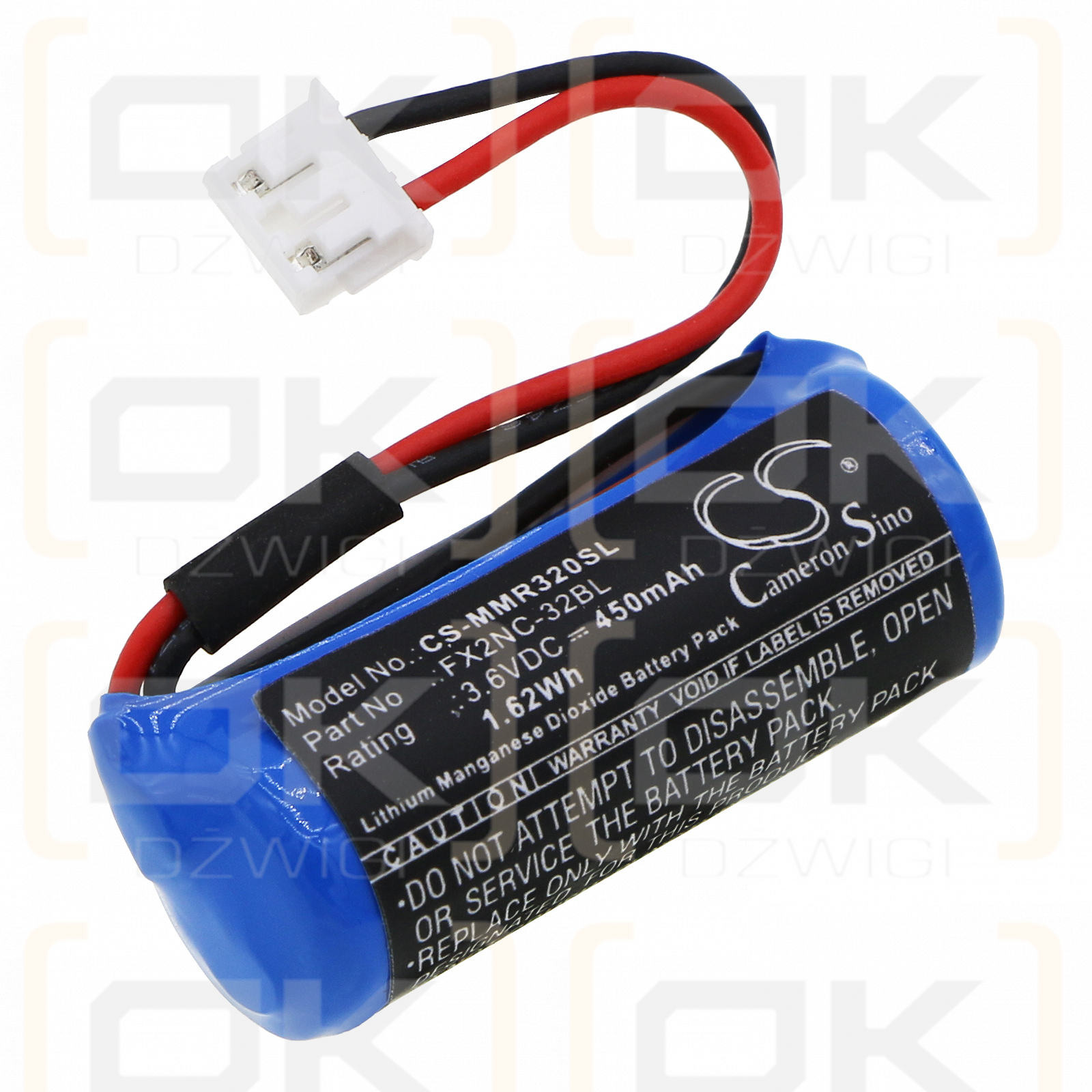 Philips Staubsauger / M3965 450 mAh Li-MnO2 3,6 V (Cameron Sino)